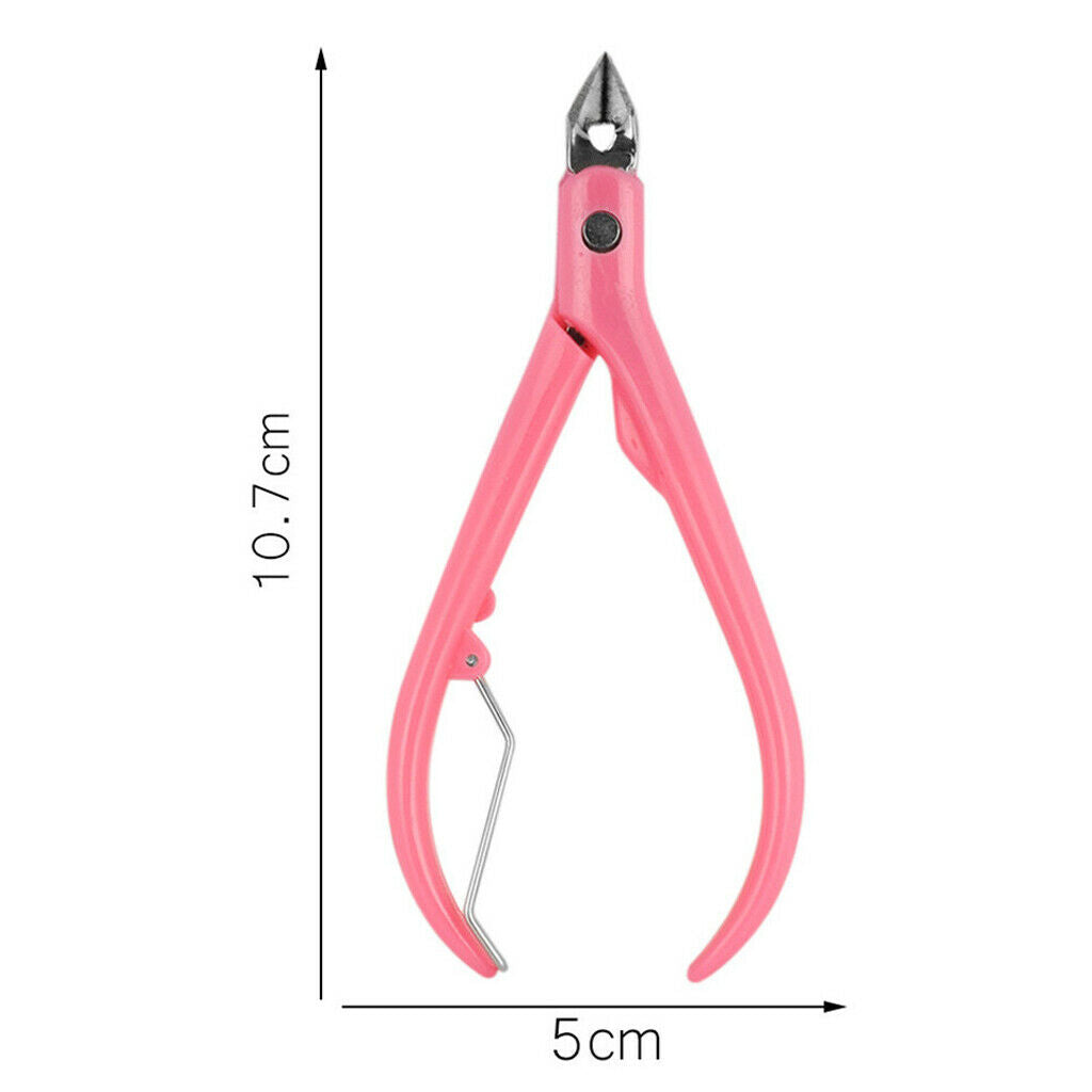 Nail Art Cuticle Remover Cutter Nipper Nails Clipper Manicure Salon Tools