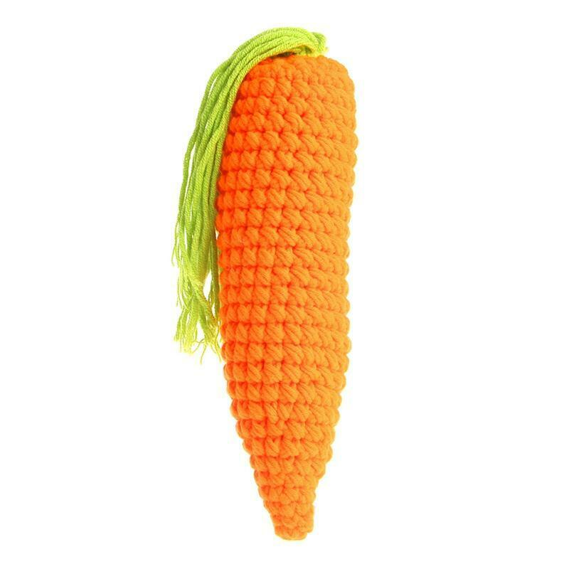Newborns Baby Photography Props Girls Boys Carrot Crochet Kids Photo Accessories