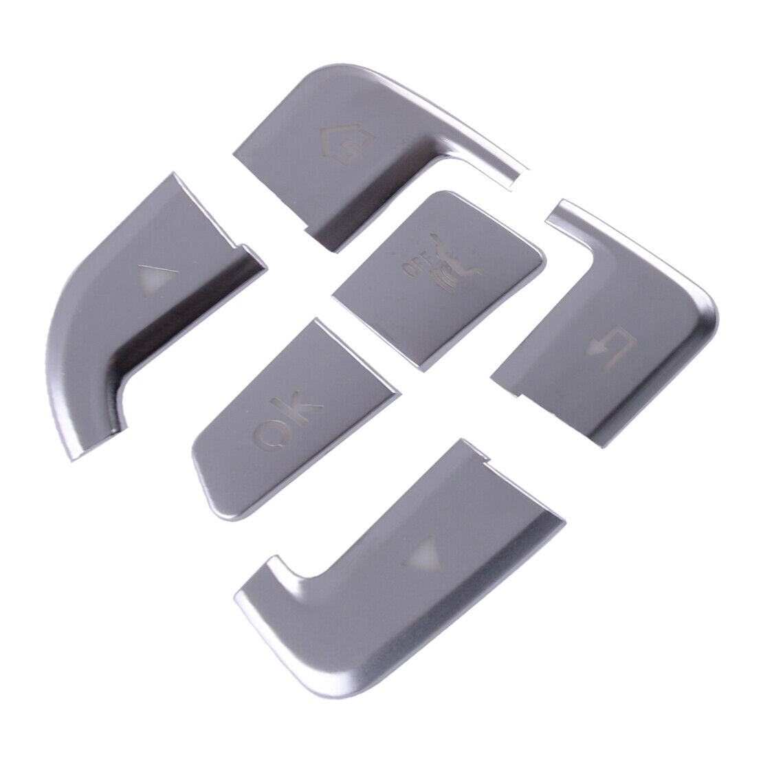 Steering Wheel Decoration Cover Trim fit for Benz GLC C W205 2015 to 2018