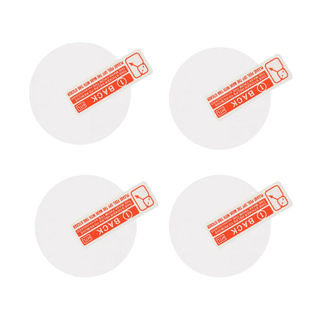 4x 9H Tempered Glass Screen Protector Film Fit For 35mm Diameter Sport Watch