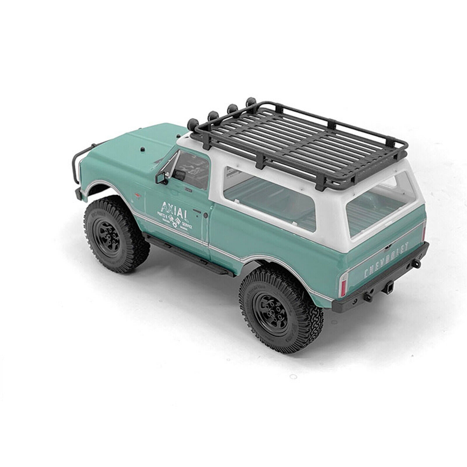 For SCX24 Chevrolet C10 TUBE RC Car Roof Luggage Rack w/ Decorative Lights Part