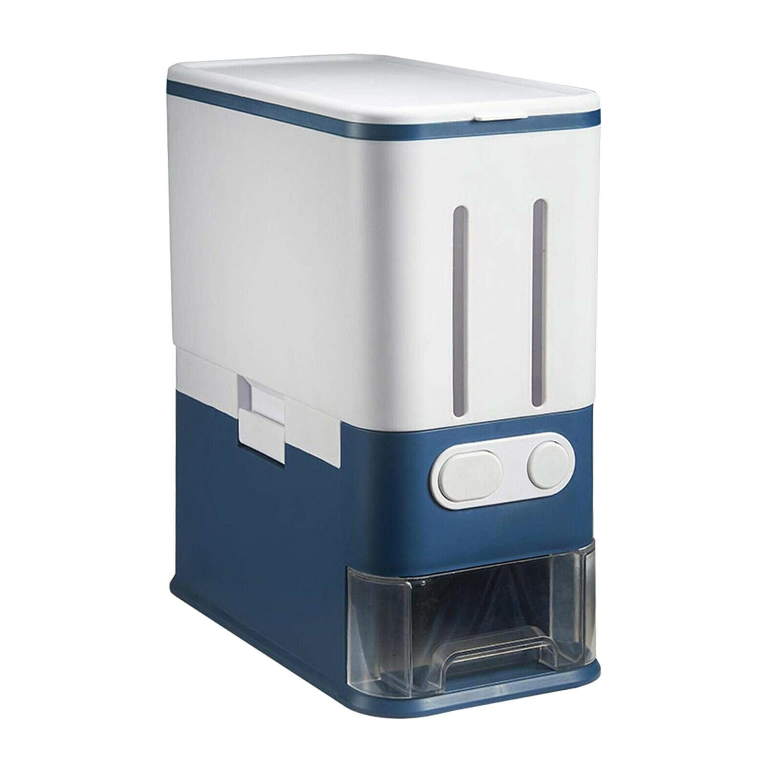 Large Rice Dispenser Rice Storage Box Food Container Kitchen Organizer, 10L