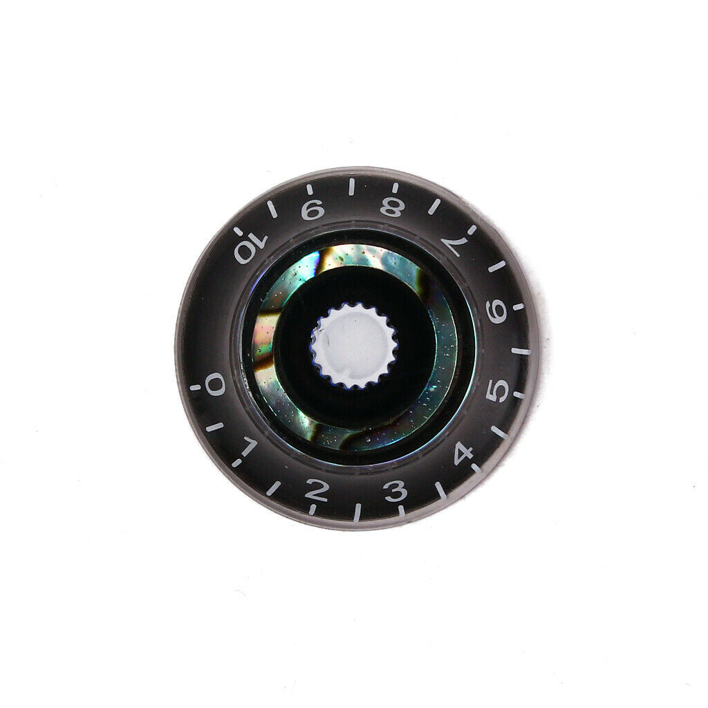 4Pcs Guitar Speed Control Knobs for 6mm (0.24 inch) Dia. Shaft Pots -  Volume