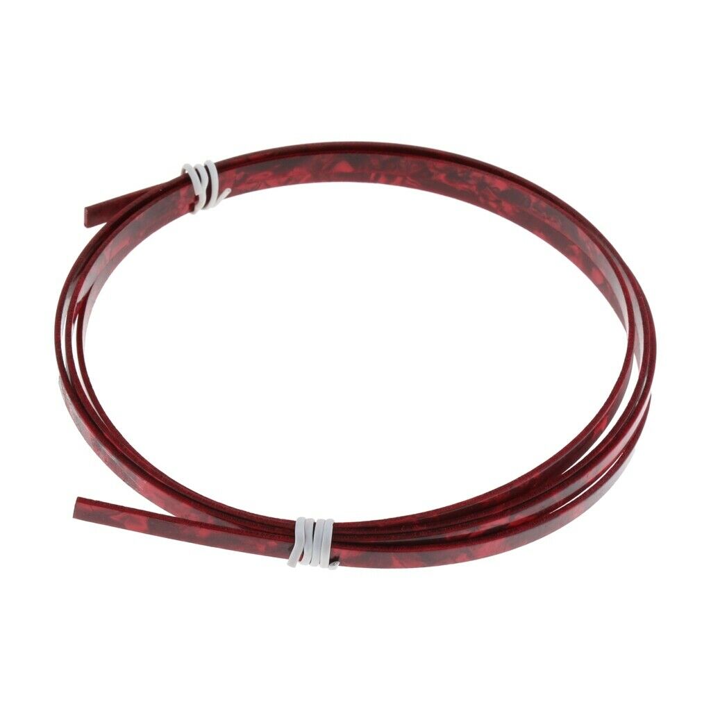 Celluloid Guitar Binding Inlay Purfling Strip for Luthiers DIY Supplies 6mm