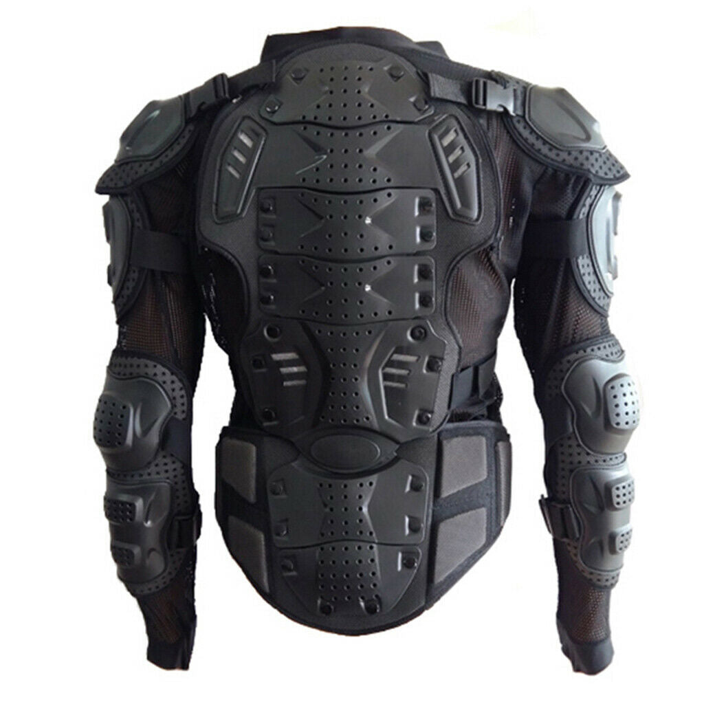 Motorcycle Full Body Jacket  Chest Protector  Black XXXL