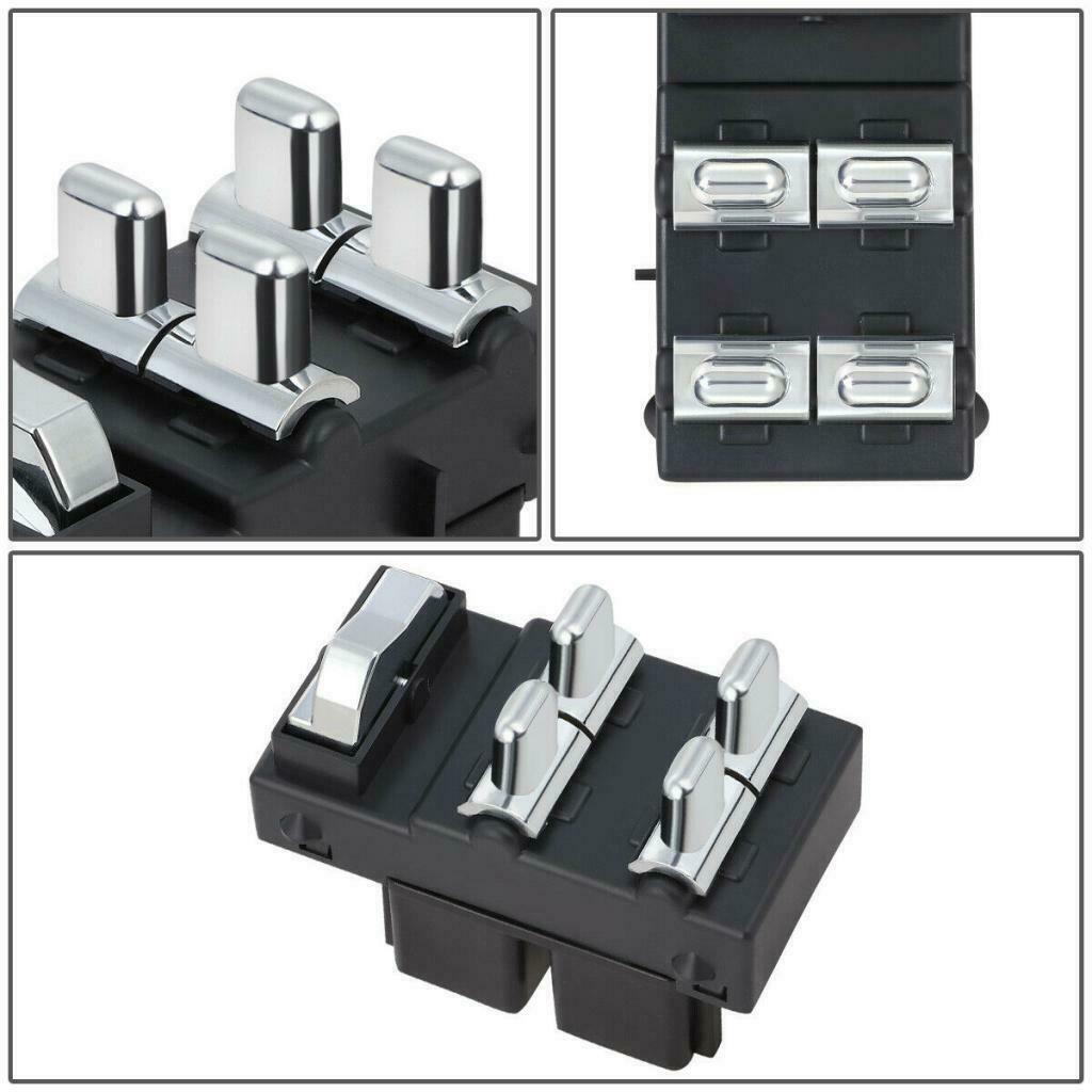 Left Side Car Repair Accessory Kit Main Power Window Switch