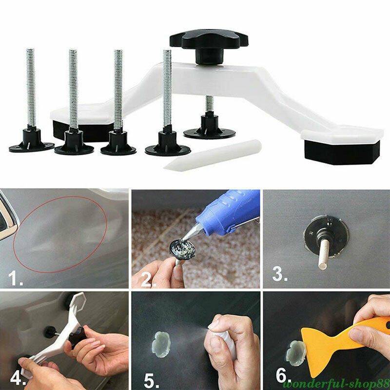 Car Body Dent Repair Puller Repair Hand Tools Suction Device Hail Removal To_DD
