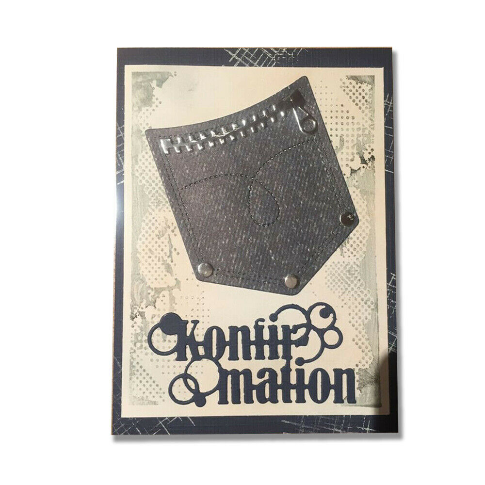 Pocket DIY Metal Cutting Die Stencil Scrapbooking Photo Stamp Album Craft Decor
