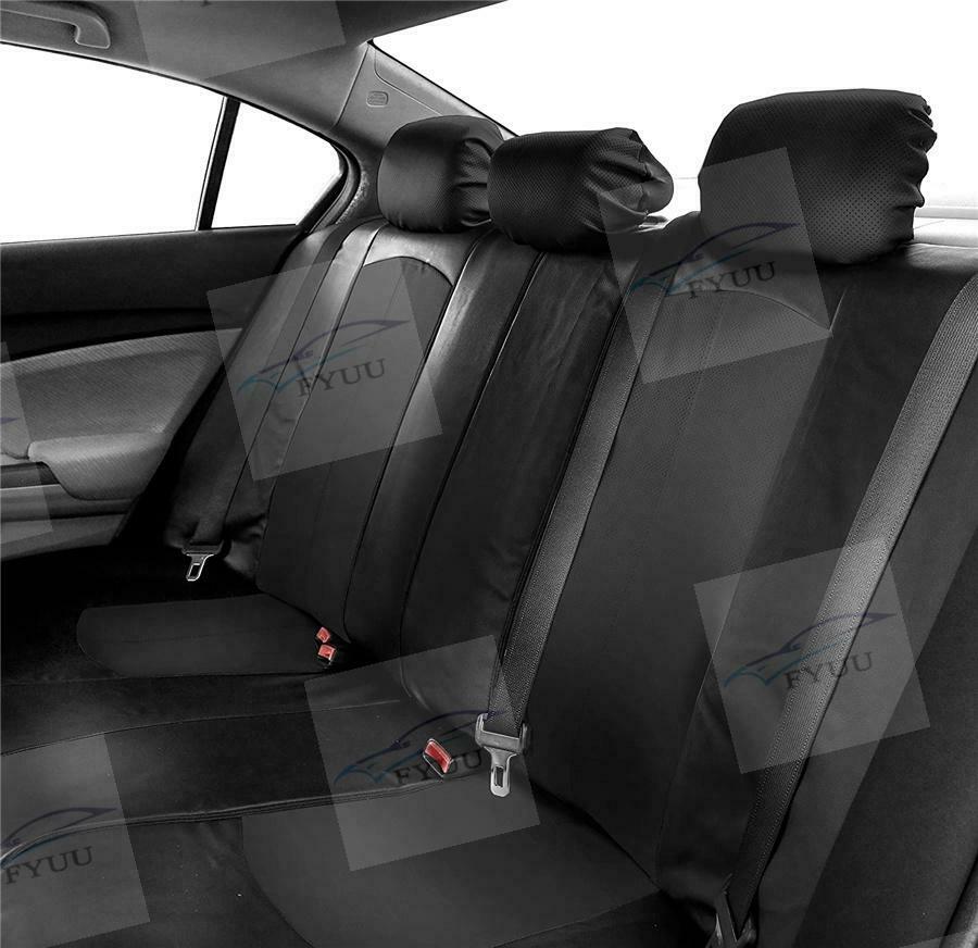 9pc PU Full Car Seat Covers for Most of Car Automotive Seat Covers Universal