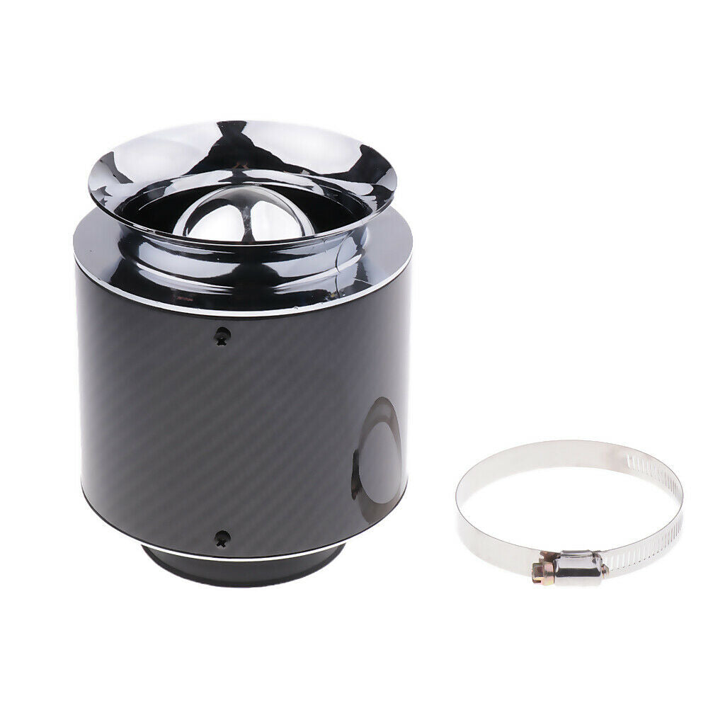 Carbon Fiber 155mm Car   Air Filter 76mm For Cold Air/Short Ram Intake