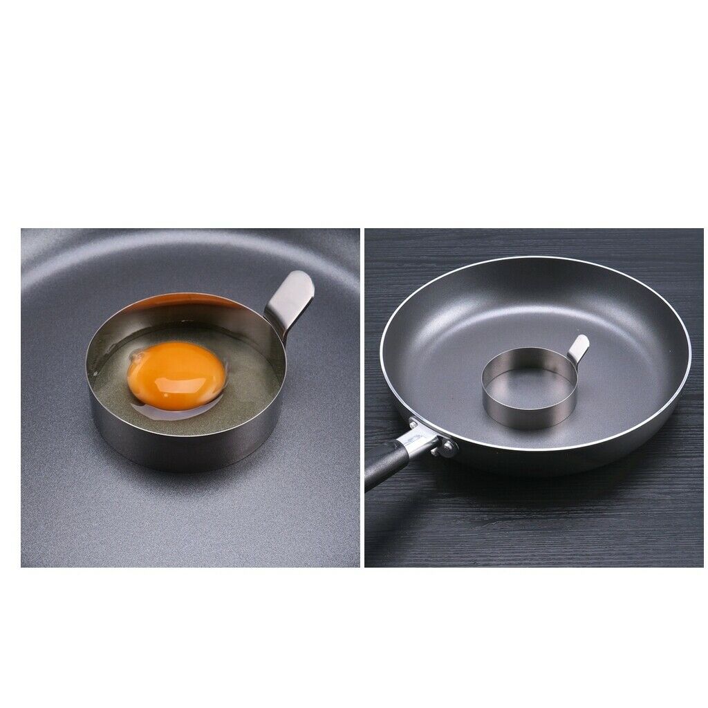Egg  Mold Cooking Utensil Round Egg Mold Egg Rings Non Stick Baking