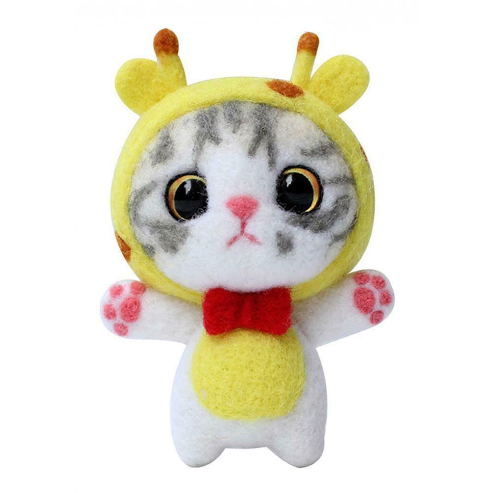 Plush Cross Stitch Felt  Felt Home Kits Cute Cartoon For Beginners DIY Craft