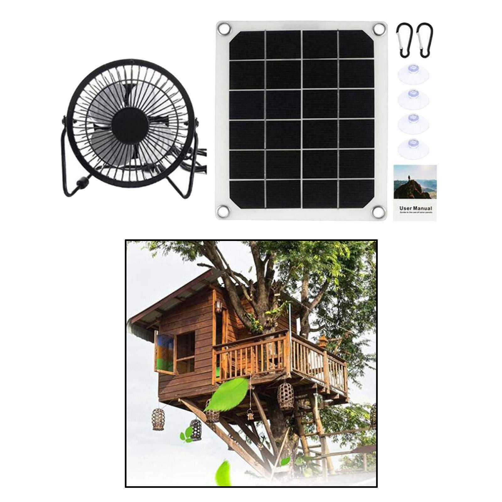 Solar Panel Kit 10 Watt PV Module Off Grid System for Homes RVs Boat Cell Phone