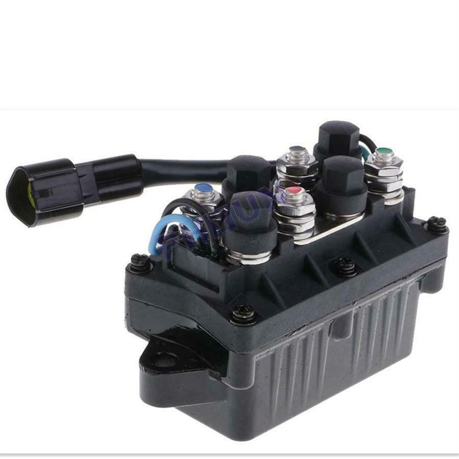2 Pins Trim Relay 63P-81950-00-00 Fit for Yamaha F150 & 250 40-90HP Outboard