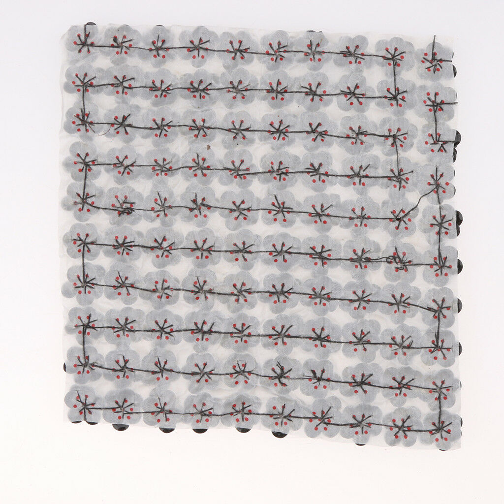 100pcs/Set Cupped Sequins Beads Flower for Sewing Decoration DIY 20mm Black