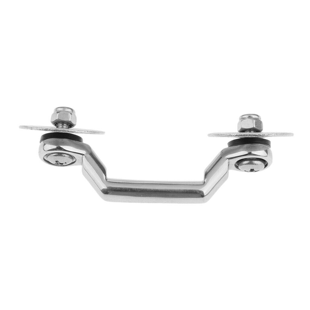 5mm Stainless Steel Bimini Pad Eye Footman Loop Tie Downs for Top Strap
