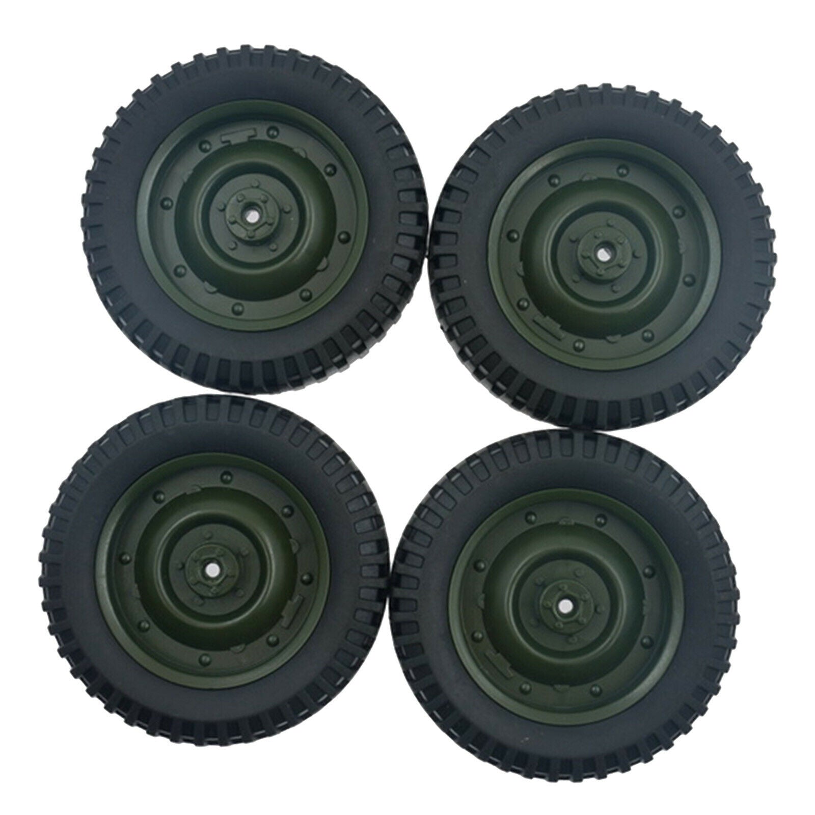 4pcs RC Truck Car Tire for 1:16 WPL C14 C24 C34  Turcks DIY Accessory