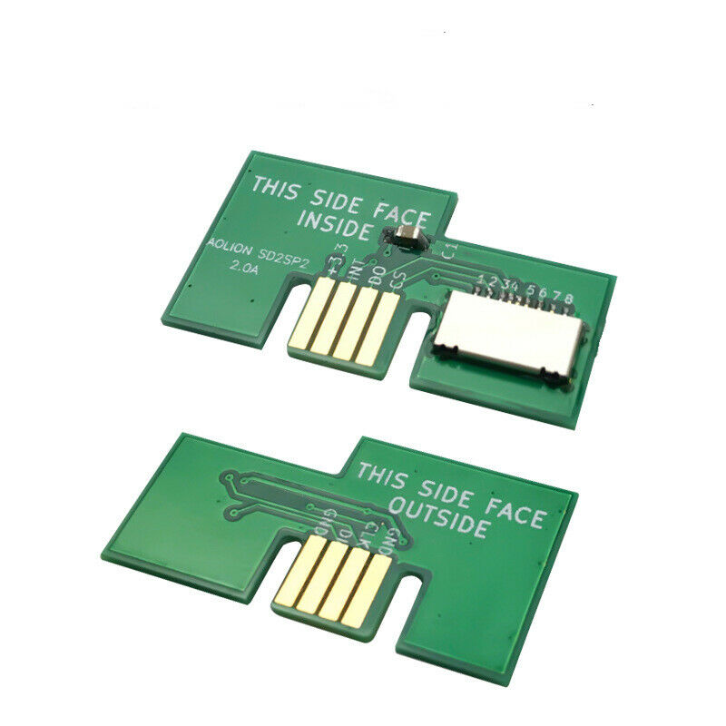 Replacement Micro SD TF Card Reader for NGC Game Cube SD2SP2 SDLoad SDL Adapter