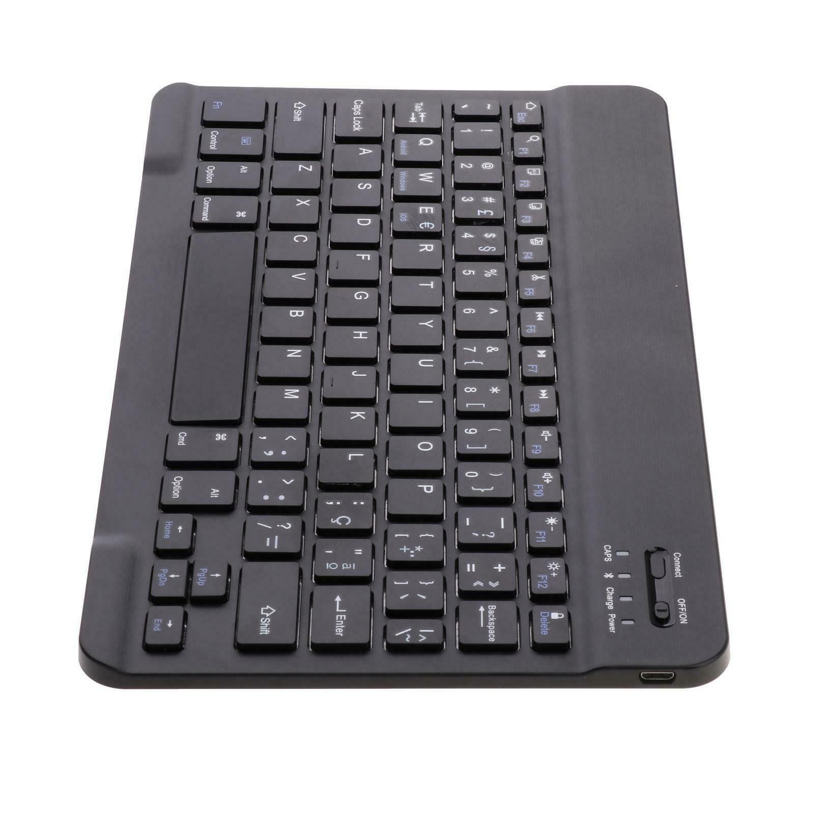 Universal Wireless Bluetooth Keyboard and Mouse 78Keys for Computer Desktop