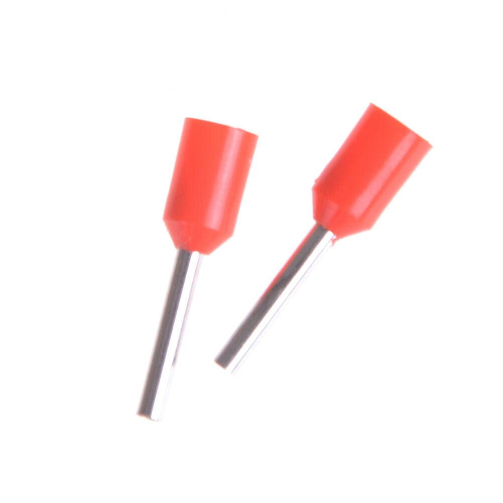 1000 Pcs AWG 22 Wire Copper Crimp Insulated Pin End Ferrules Terminal S;A!J WF