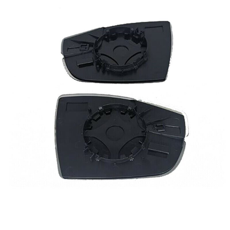Pair Front Side Rearview Mirror Glass w/Backplate Fits For Ford Focus 2012-2018
