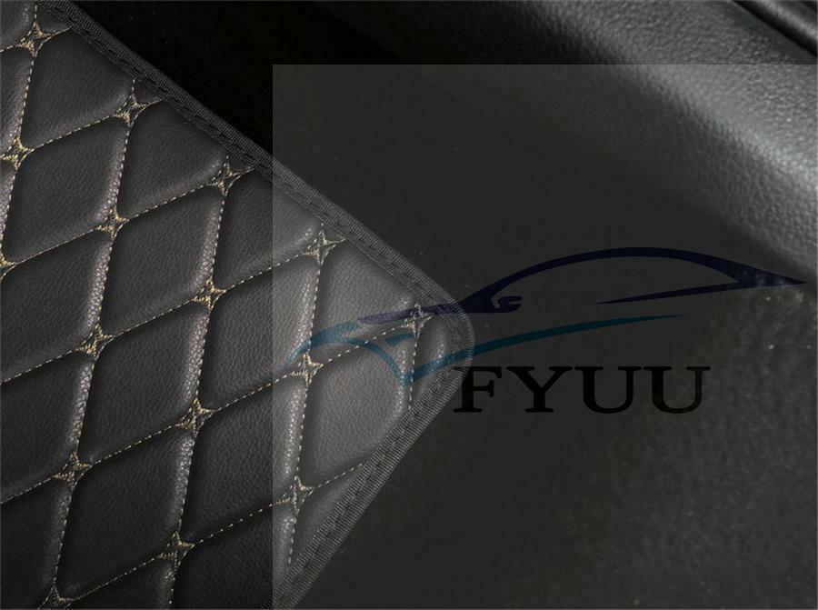 4pcs PU Leather  Car Floor Mats Front Rear Liner Weather Set Car Accessories