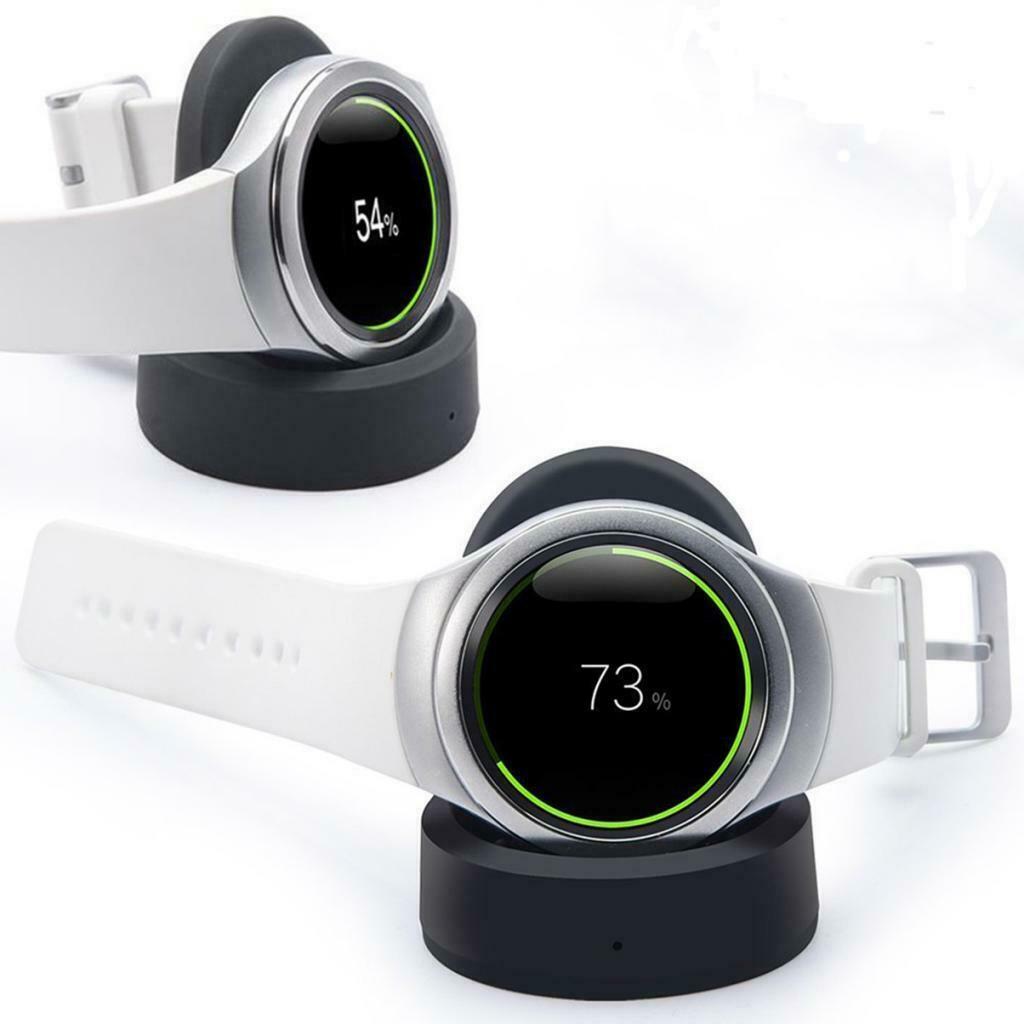 Black Wireless Charging Desktop Charger Dock for Gear   / Frontier