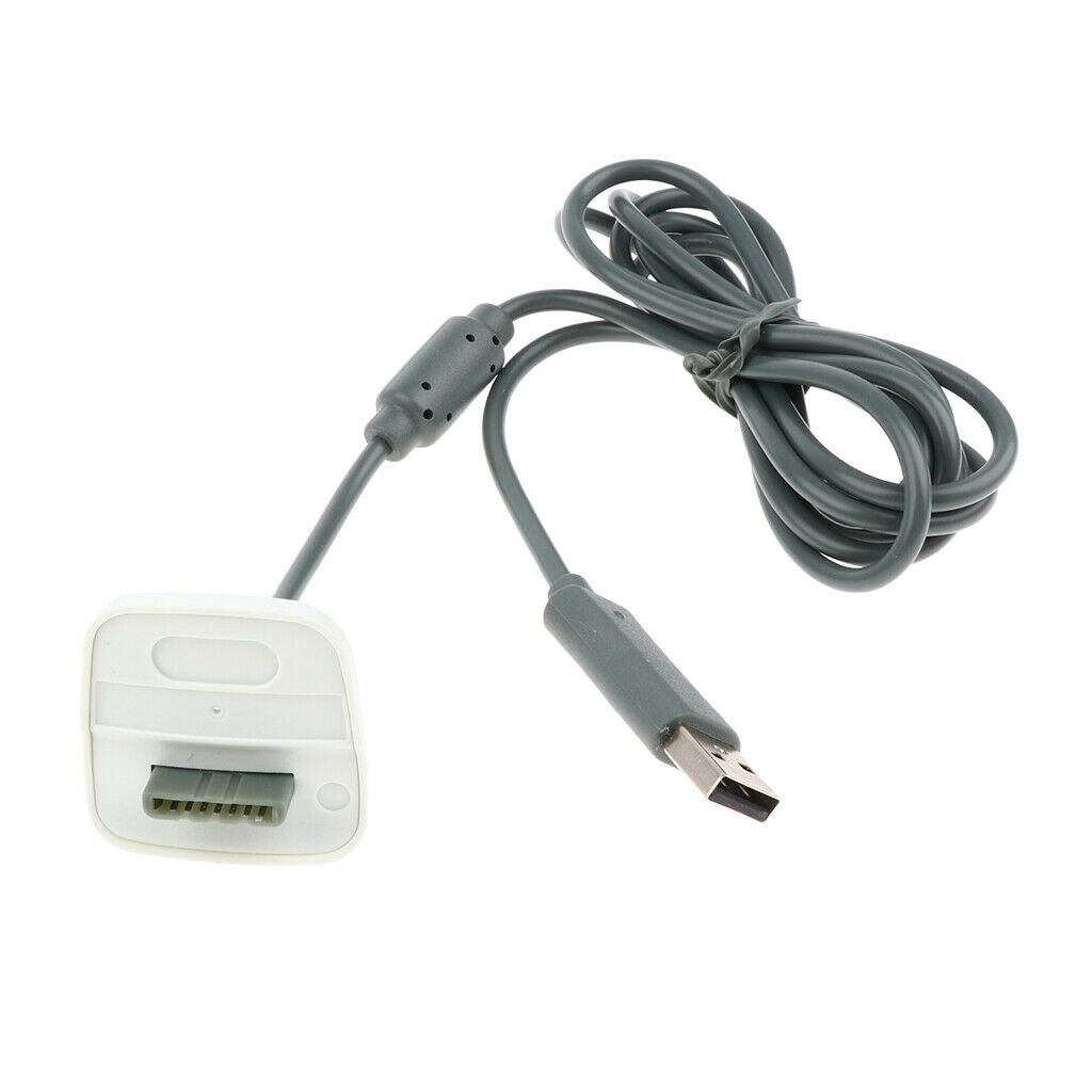 Charger Cable for Microsoft Xbox 360 Console USB Power Charging Cord Wire 1.5m