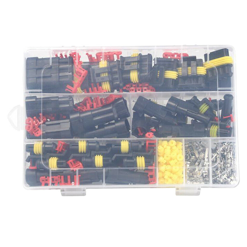 352Kit Car Wire Connector in Box Waterproof Electrical Terminal for Auto Vehicle
