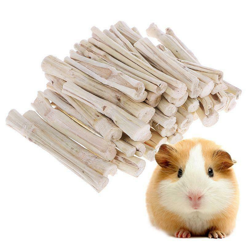 500g Sweet Bamboo Stick Branch Hamsters Chinchillas Rabbit Parrot Rat Guinea Pig