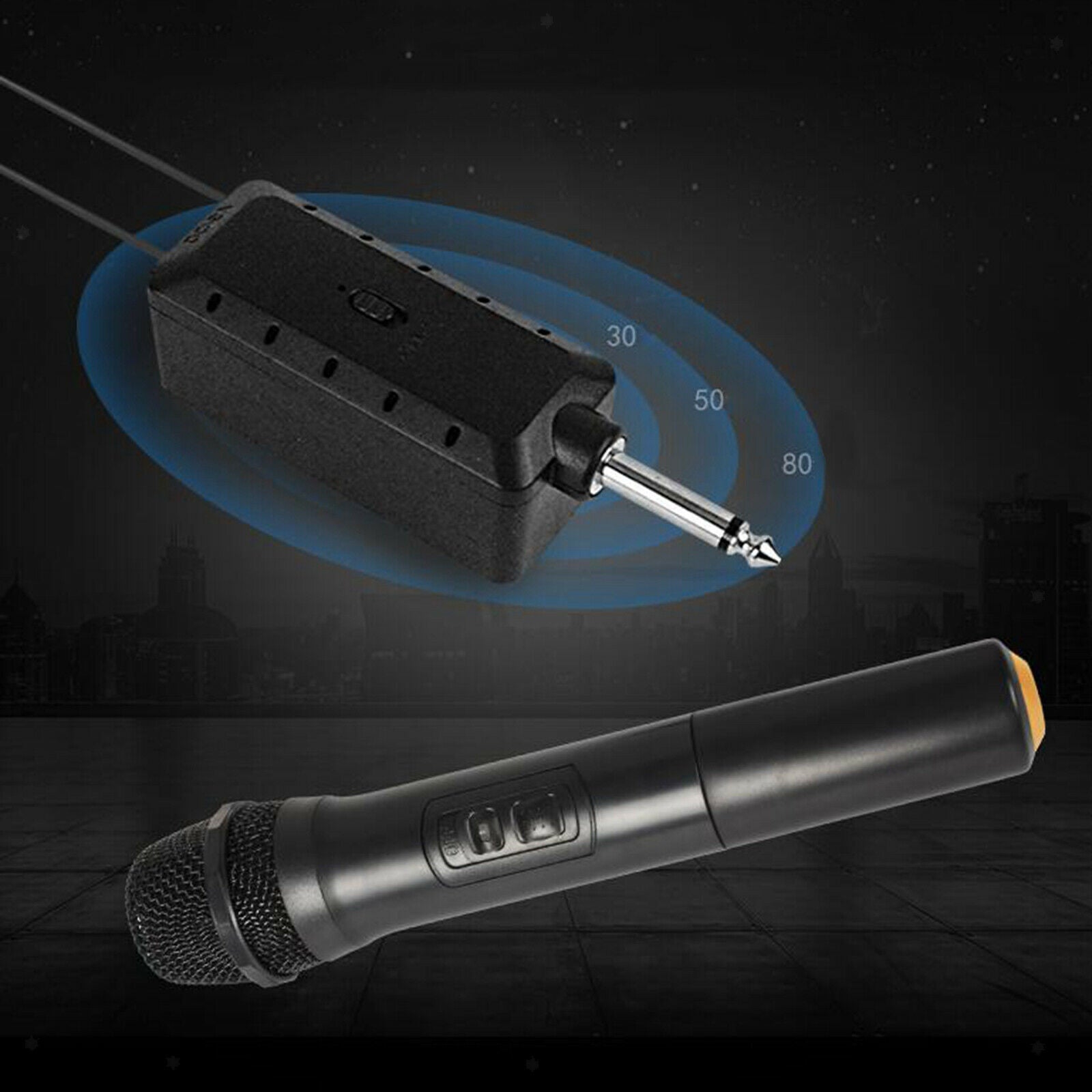 Professional Handheld Cordless Microphone for Wedding, Home KTV Karaoke