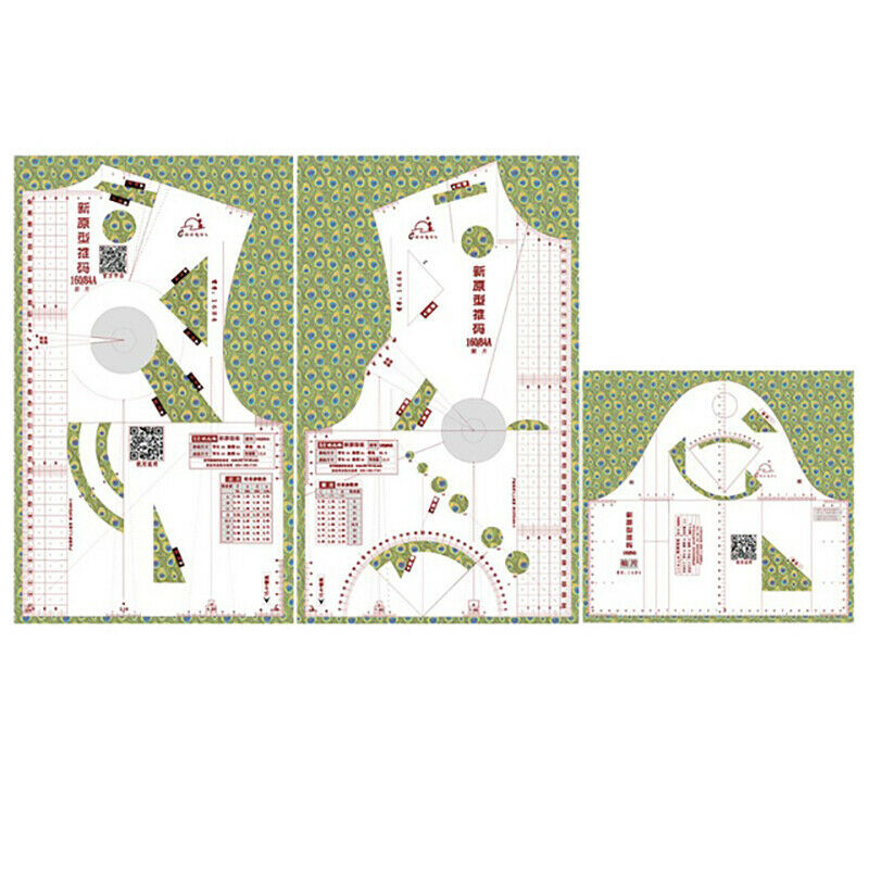 1:1 Fashion Design Ruler Teching Apparel Drawing Templete Garment PrototyperBDA
