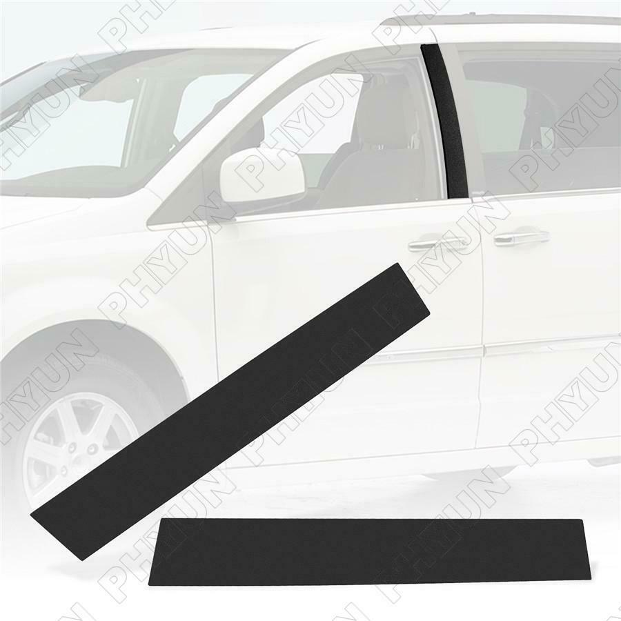 2x Car Front B Pillar Molding Trim For Chrysler Town Dodge Grand Caravan 2008-UP