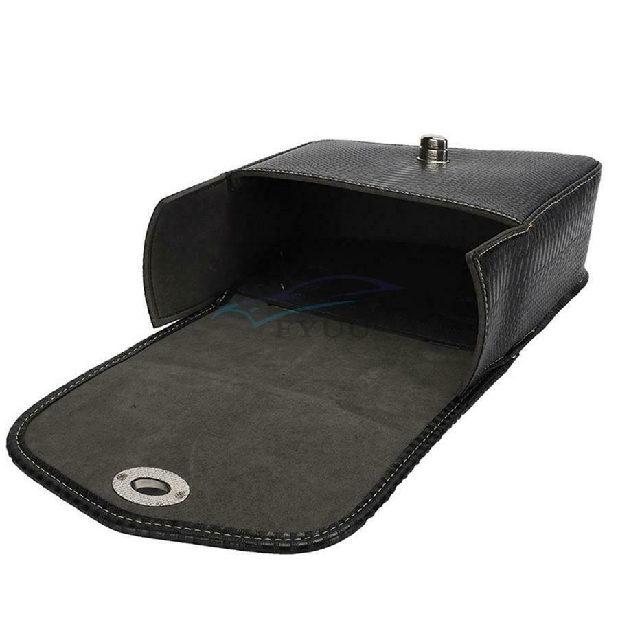 1 Set Right Side PU Leather water-resistant Motorcycle Body  Luggage Saddle Bag