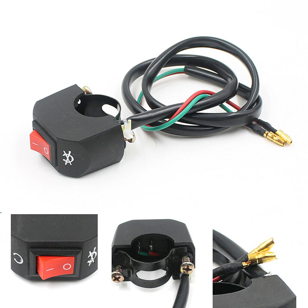 Motorcycle / Scooter Fog Light Switch On / Off DC12V Handlebar