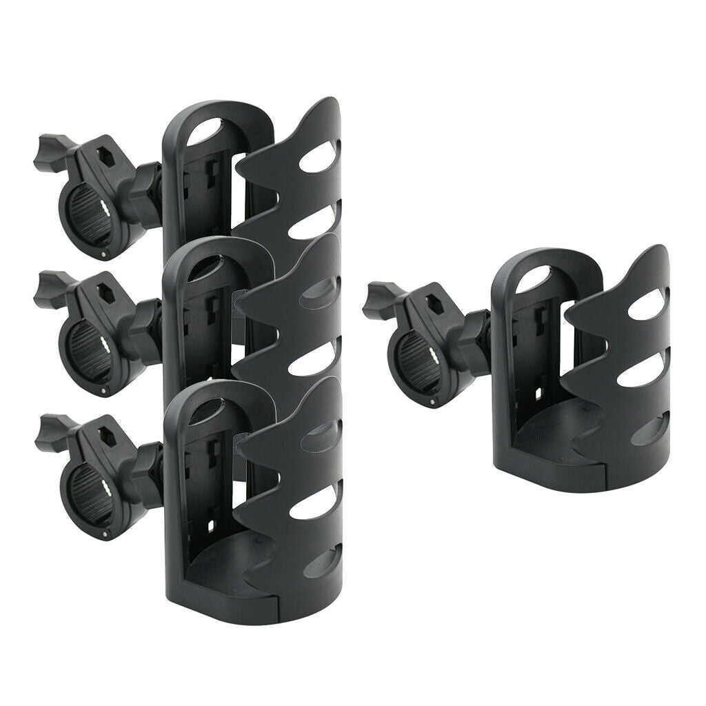 4 Pieces Adjustable Motorcycles Handlebar Can Drink Water Bottle Cup Holder