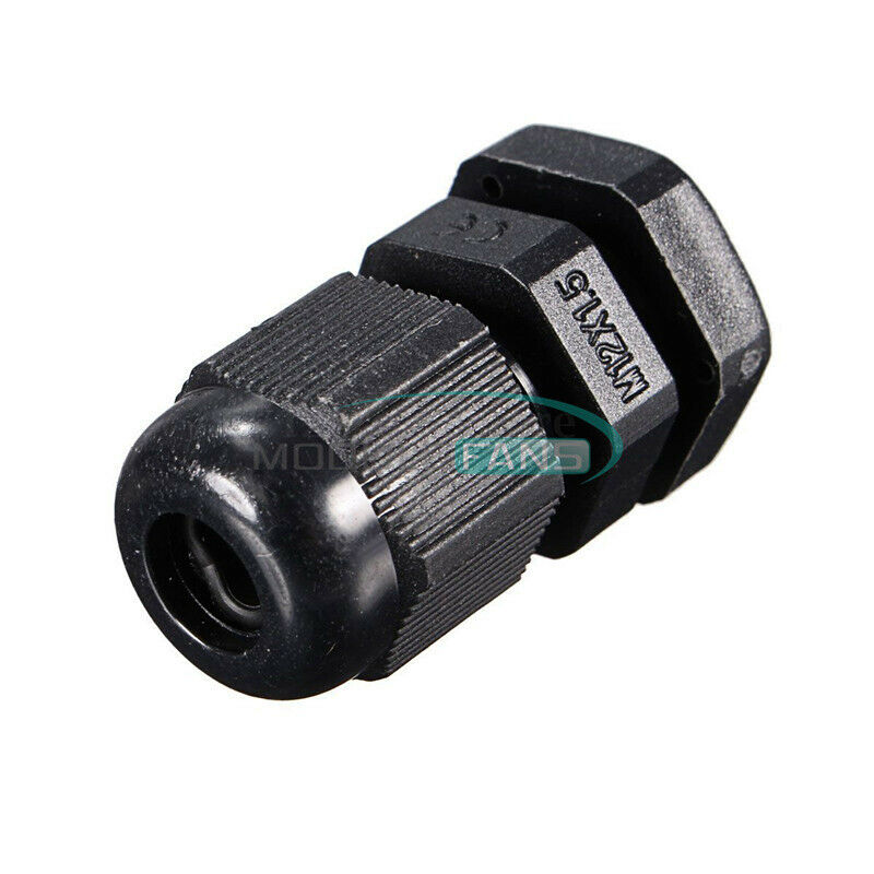 10PCS Fixing Gland Connector PG7 3.5-6mm Dia Cable Wire Waterproof