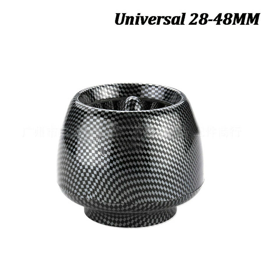 Motorcycle ATV Straight 28mm-48mm Diameter Air Cleaner Intake Filter Mushroom