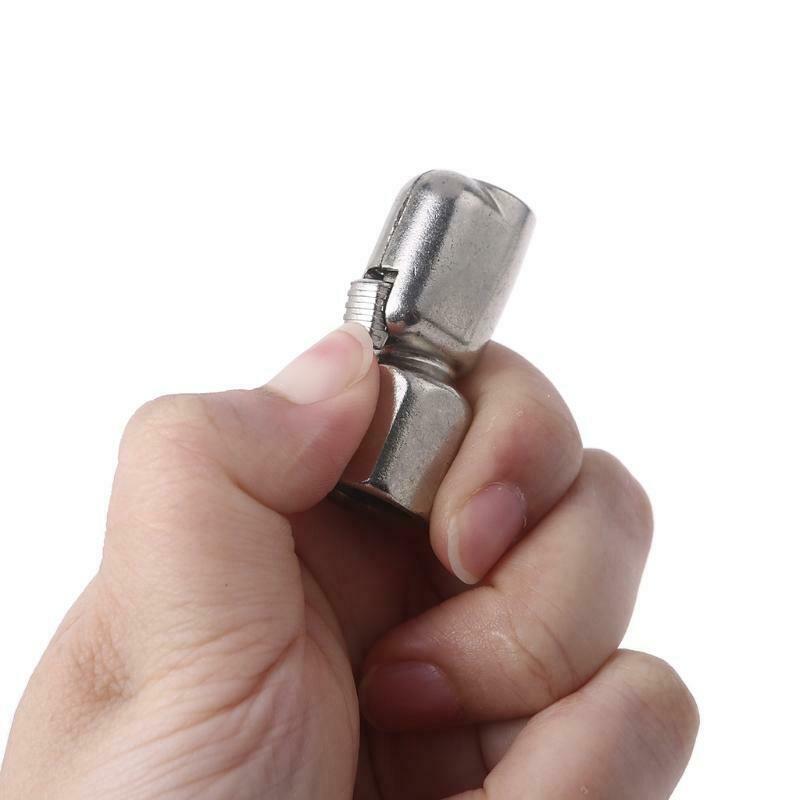 1/4" F-NPT Metal Air Chuck Light-ning Heavy Duty Inflator Chuck Tire Chuck
