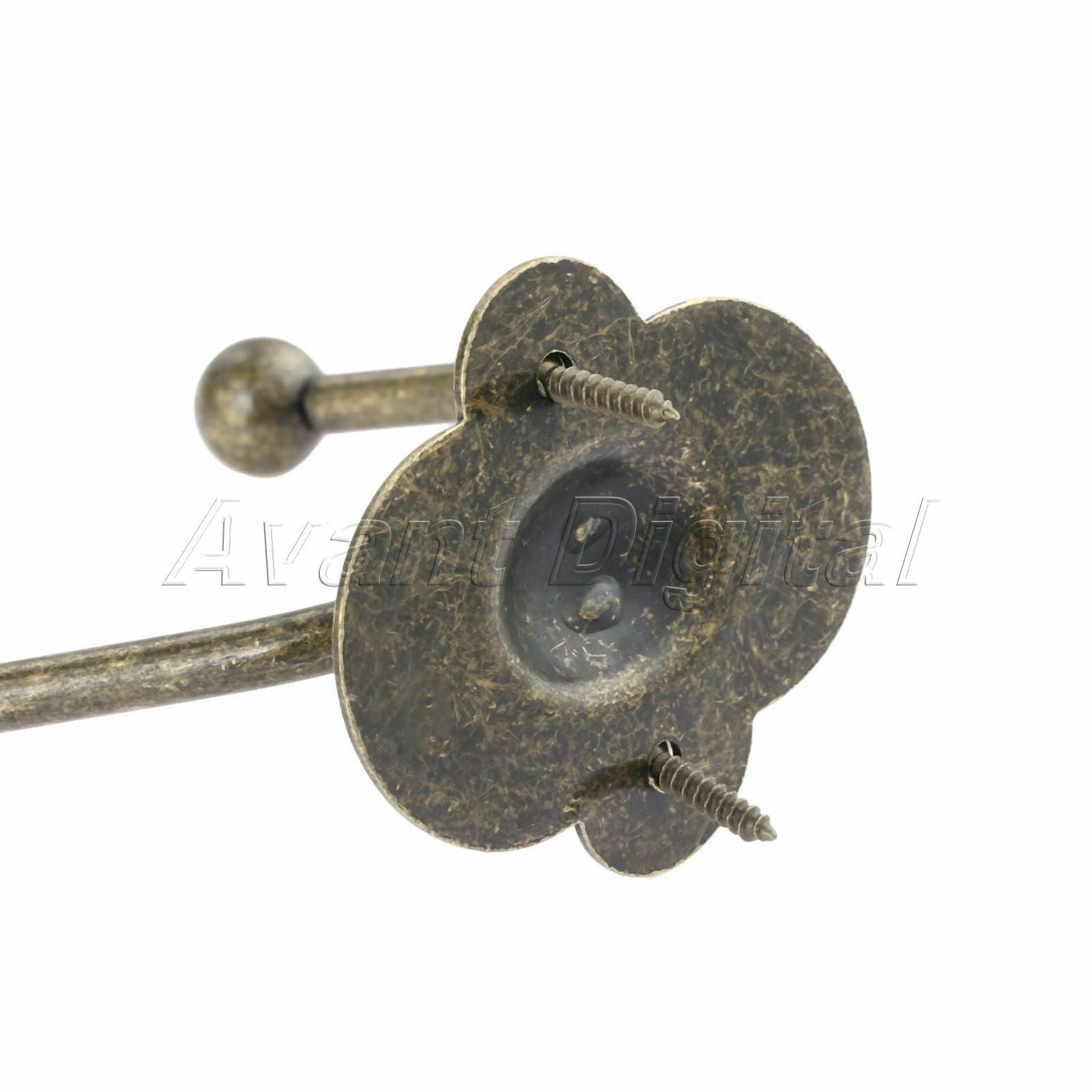 Metal Wall Hook Coat Hat Clothes Towel Holder Retro Bathroom Kitchen Door Hanger