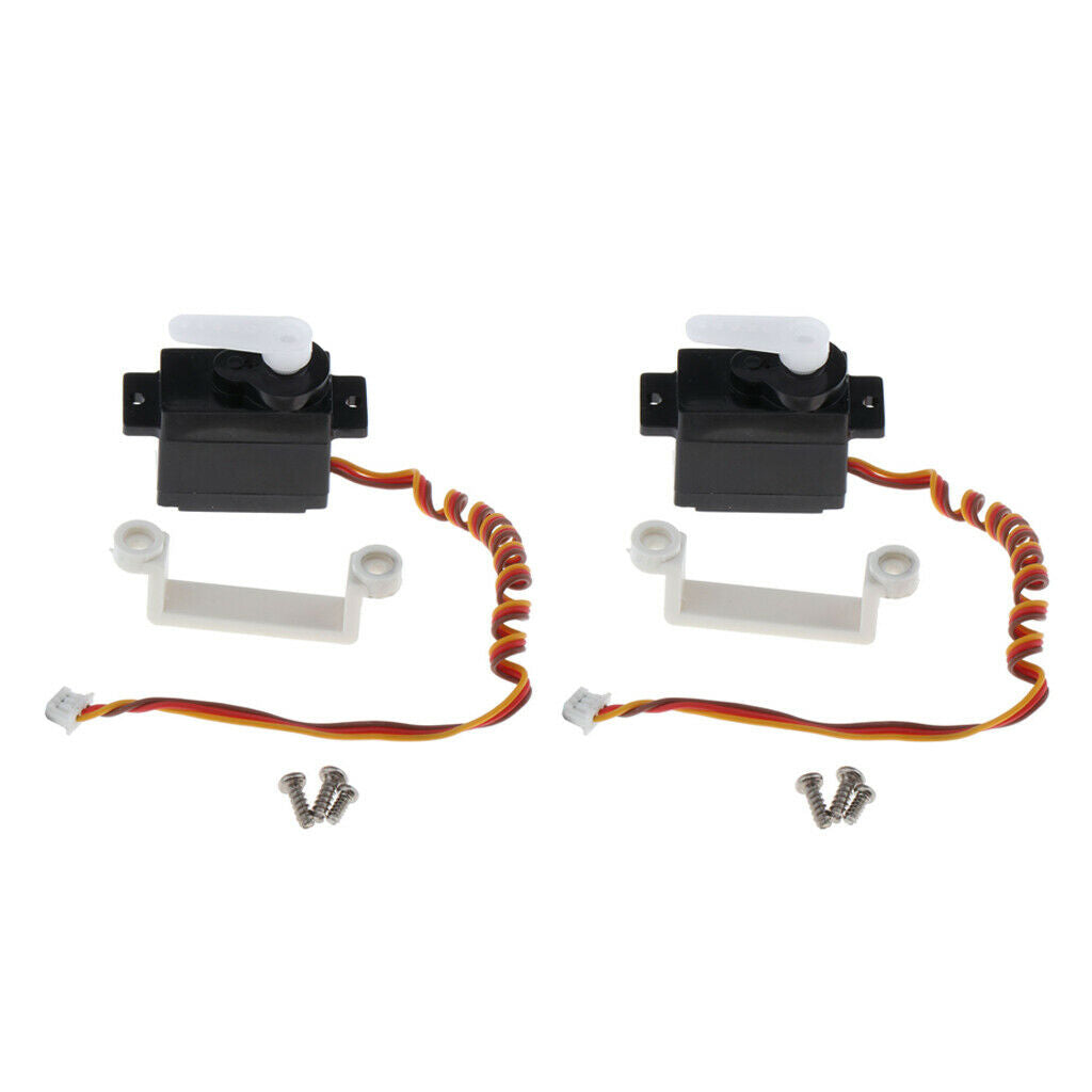 2x Assembled Front Motor Rudder Digital Servo for WLtoys X450 RC Drone Parts