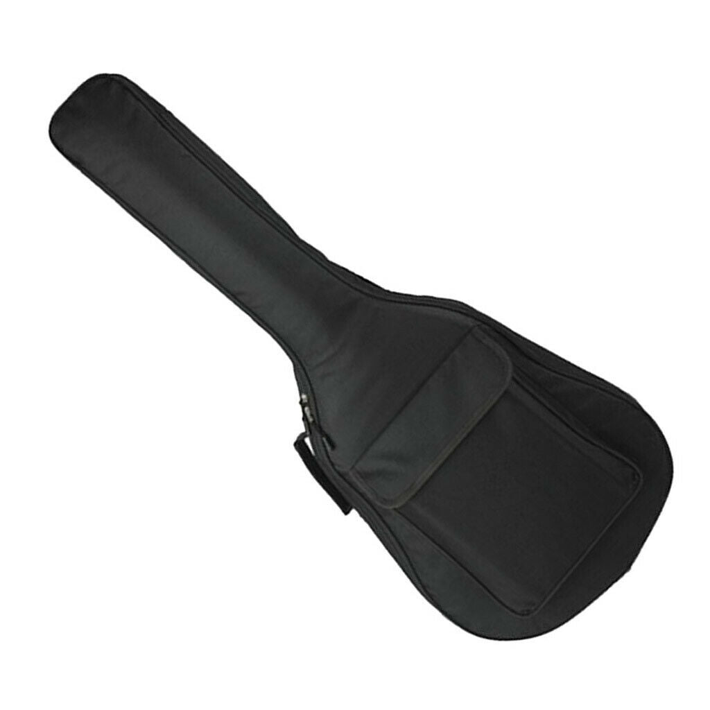 1 Piece 41inch Acoustic Guitar Padded Soft Storage Case Gig Bag Black