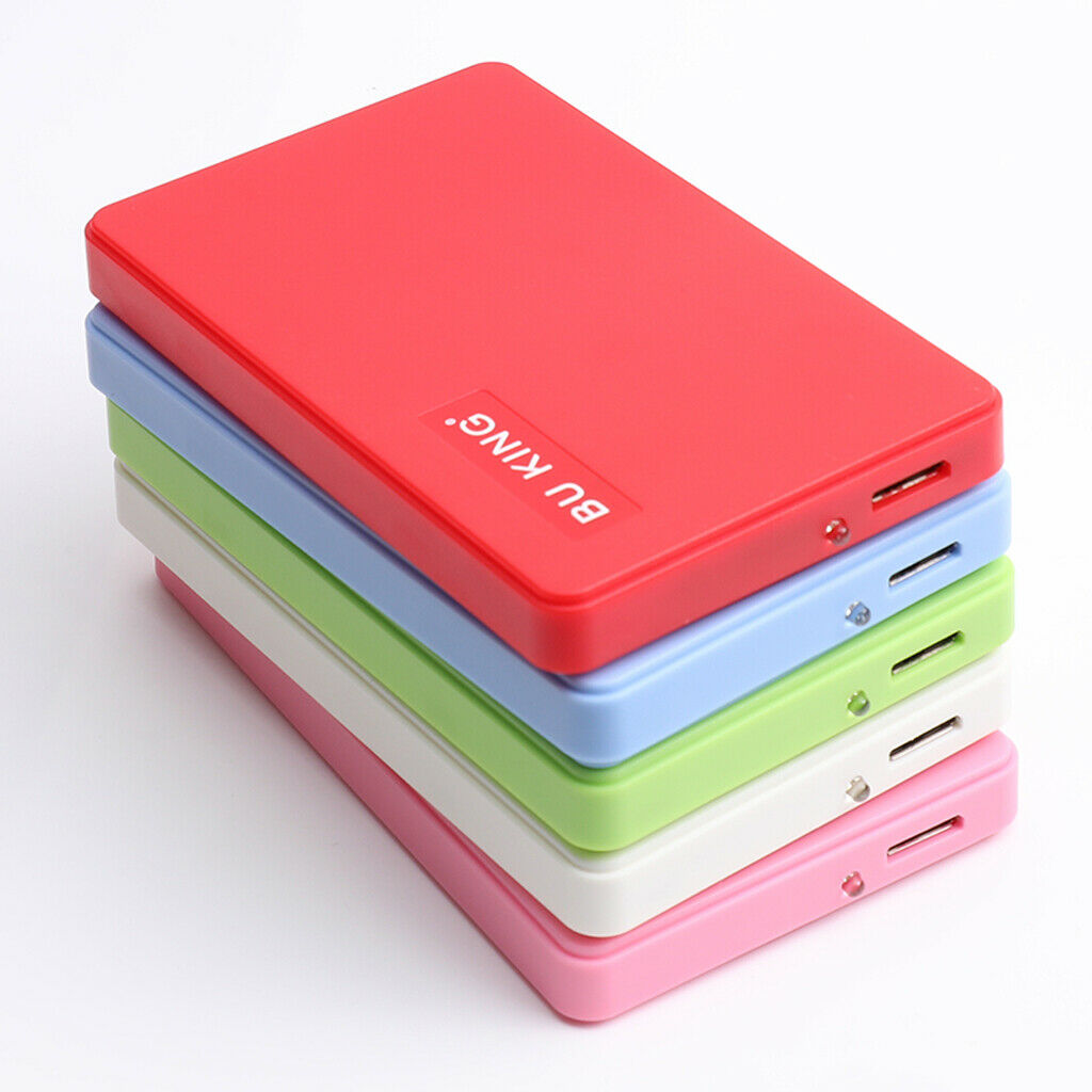 Upgrade BUKING Plastic Pink 40G 2.5" USB 3.0 Hard Drive Disk HDD for Laptop