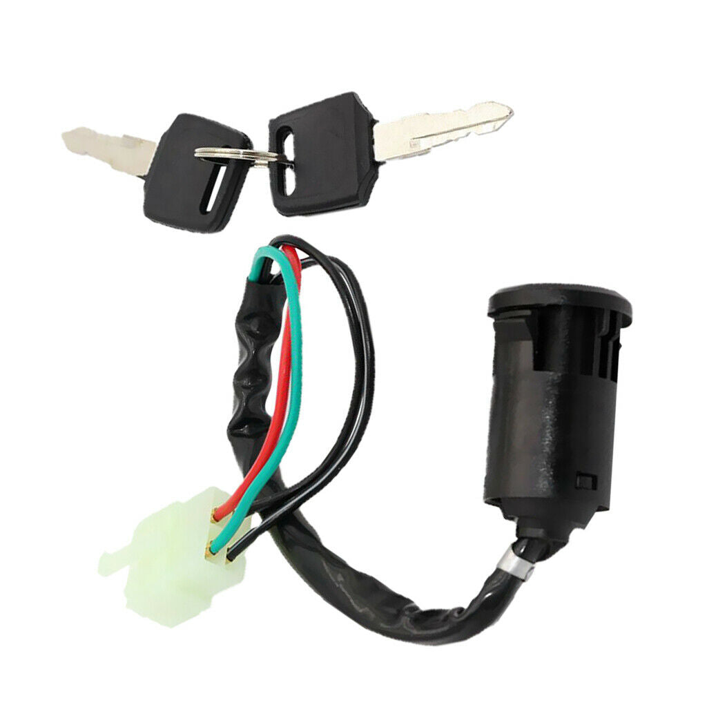 4-Wire Ignition Key Barrel Switch 50cc 110cc 125cc 250cc PIT Dirt Bike ATV