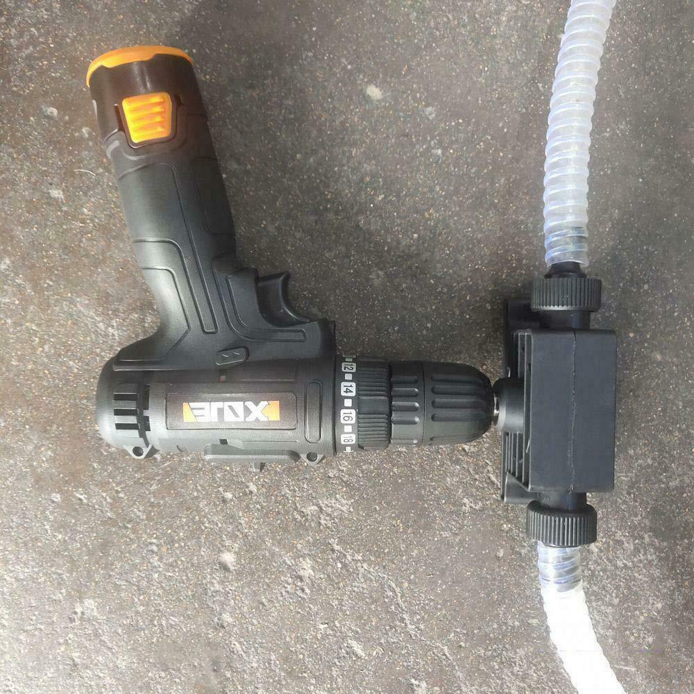 Hand Electric Drill Drive Self-Priming Pump Oil Fluid Water Small Transfer Pump