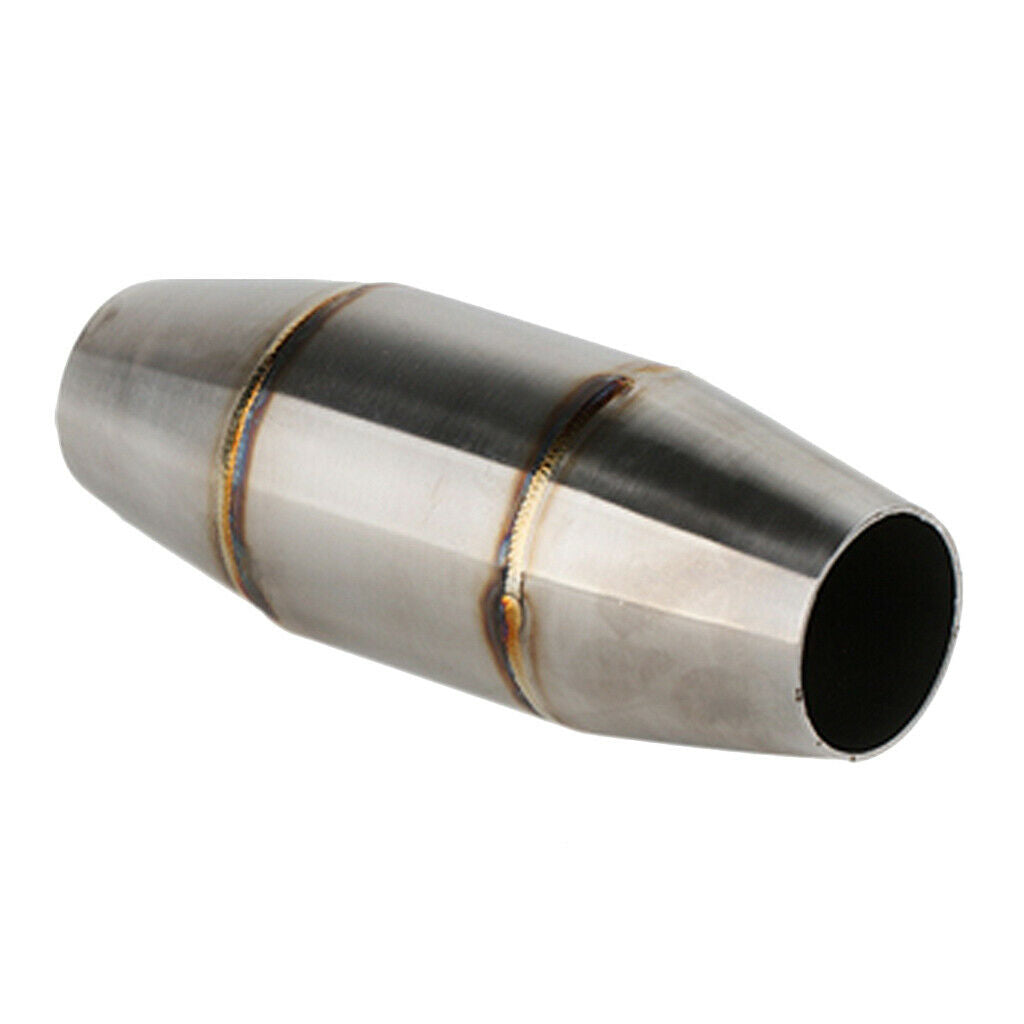 Stainless Steel 35mm Exhaust Muffler Kit Fit For Motorcycle ATV Scooters