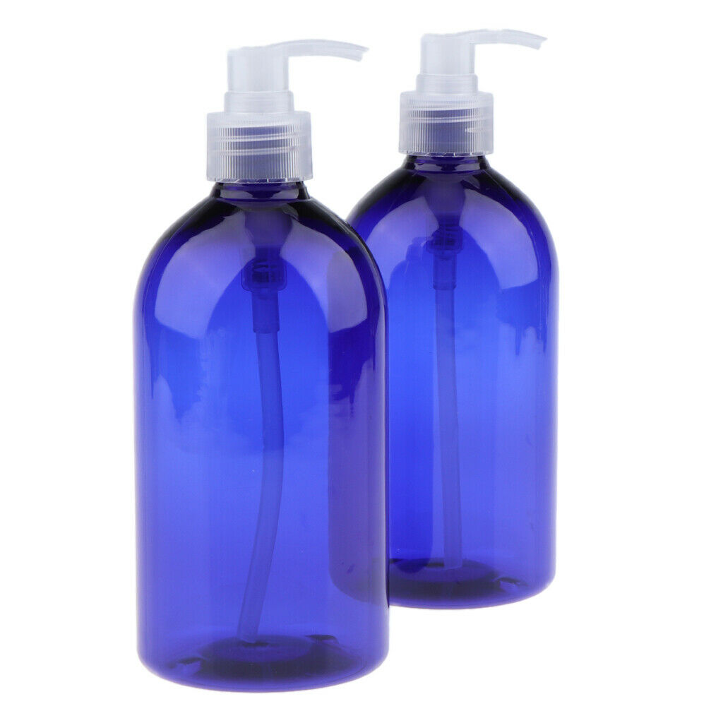500 ml Lotion Pump Bottle Makeup Shower Gel Atomizer Travel Container Clear