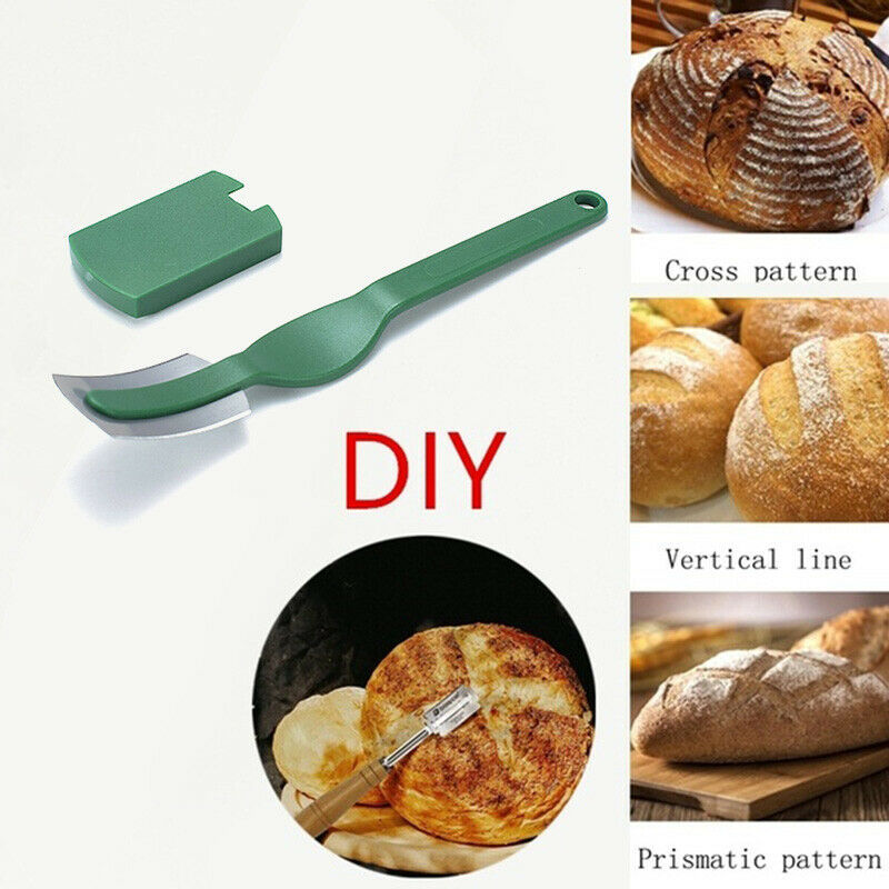 Curved Bread Lame Cutting Tools Dough Making Bread Scraper Bakery Baking .l8