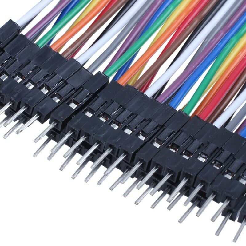 40pcs 20cm 2.54mm male to male Breadboard jumper wire cable for Arduino U3L3L3