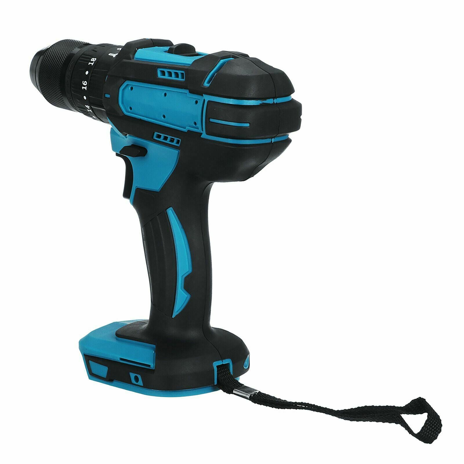 18V 2 Speed Cordless Electric Impact Drill Driver + LED Light For Makita Battery